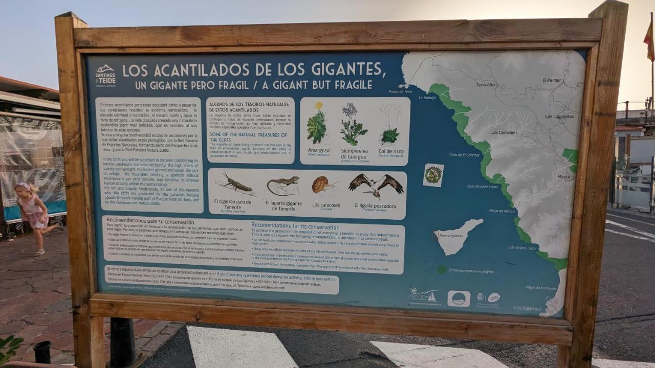 Concanas - Los Gigantes Centre Lejlighed Acantilado de los Gigantes Eksteriør billede